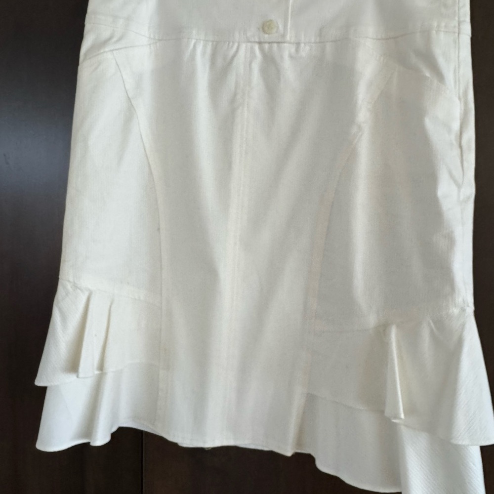 Cache Cream Color Skirt - Picture 5 of 6